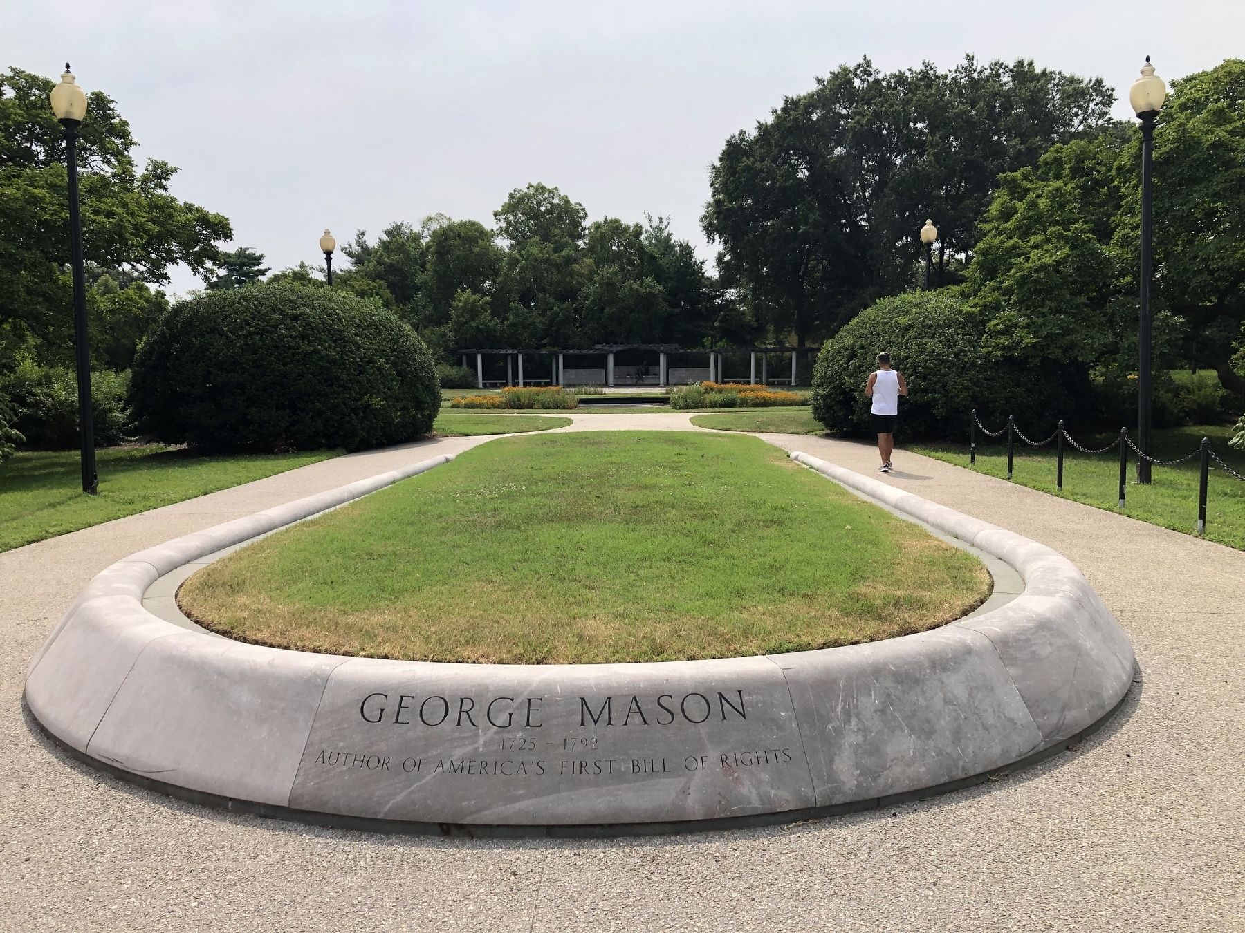 George Mason Memorial image. Click for full size.