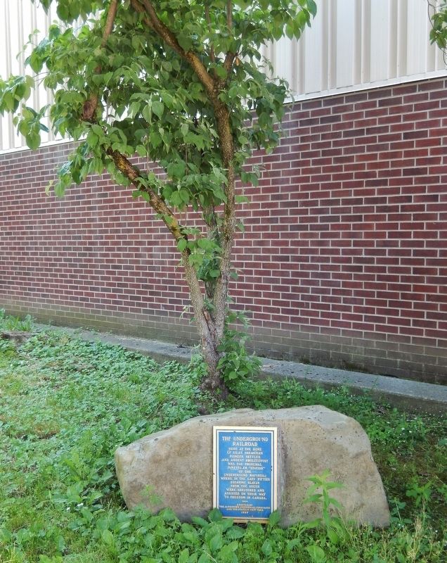 The Underground Railroad Marker image, Touch for more information