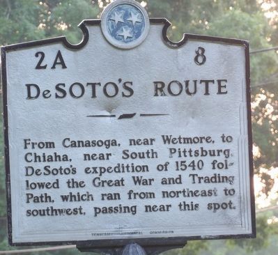 DeSoto's Route Marker image. Click for full size.