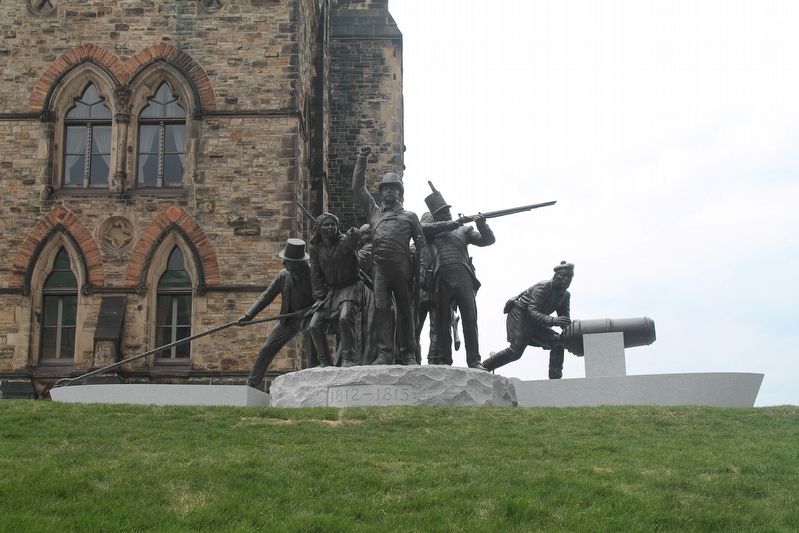 The Fight for Canada 1812-1815 Monument image. Click for full size.