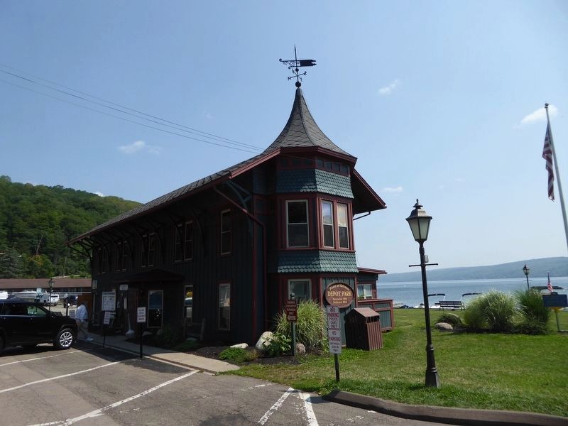 B&H R.R. Depot. Click for full size. B&H R.R. Depot image. Click for full size.