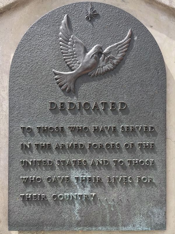 Armed Forces Marker. Click for full size. Armed Forces Marker image. Click for full size.