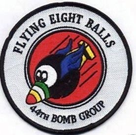 44th Bomb Group (H) patch image. Click for full size.