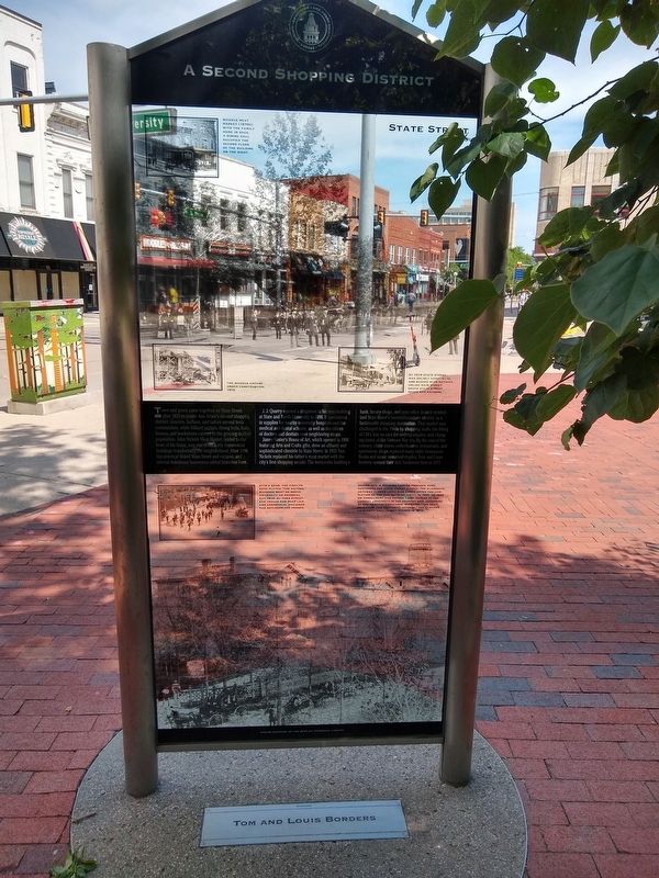 A Second Shopping District Marker image. Click for full size.