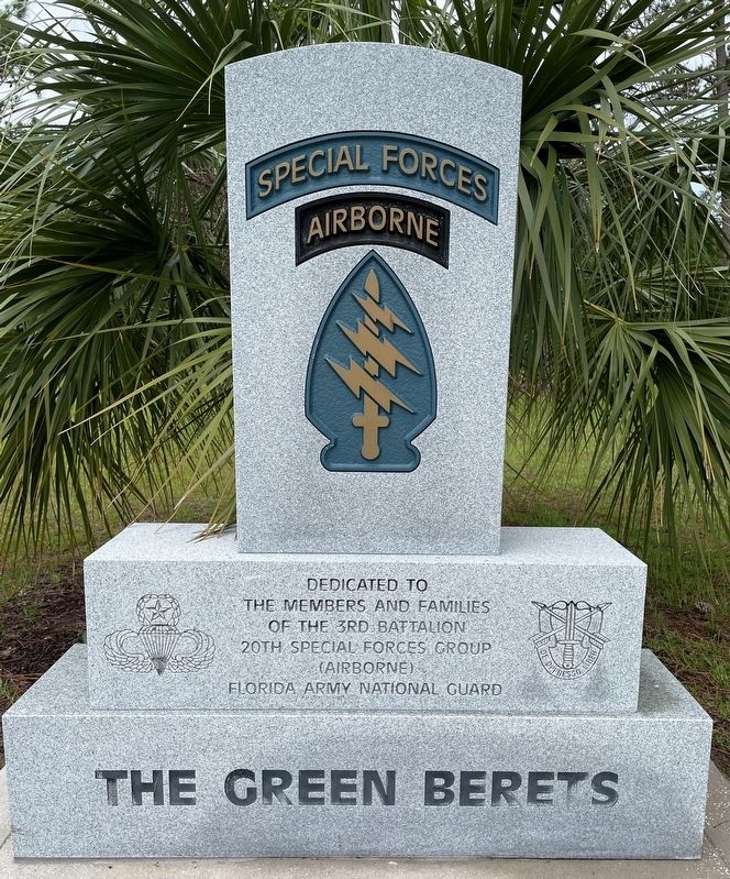 The Green Berets Marker image. Click for full size.