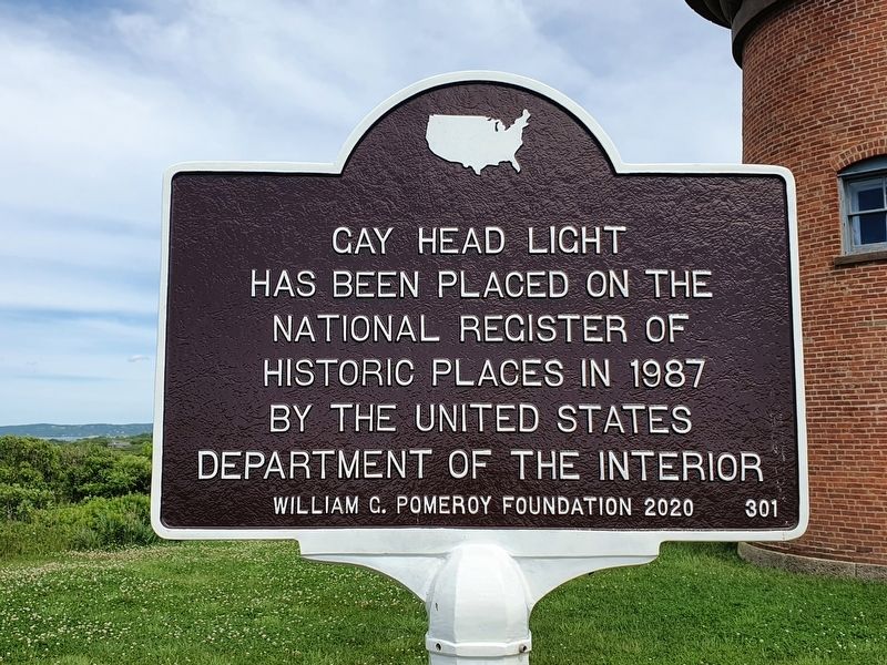 Gay Head Light Marker image. Click for full size.
