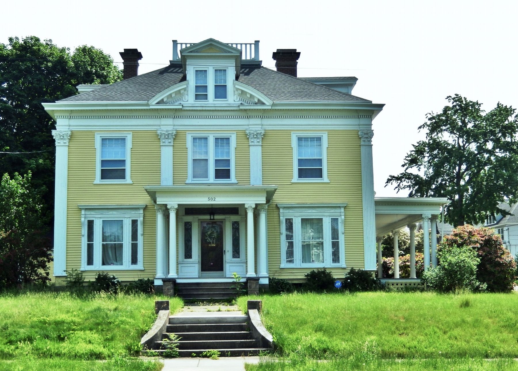 Lynn F. Cornell House (<i>front/west elevation</i>) image. Click for full size.