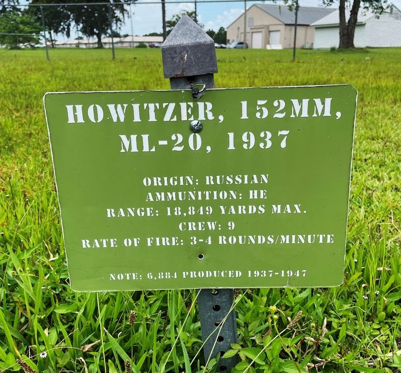 Howitzer, 152MM Marker image. Click for full size.