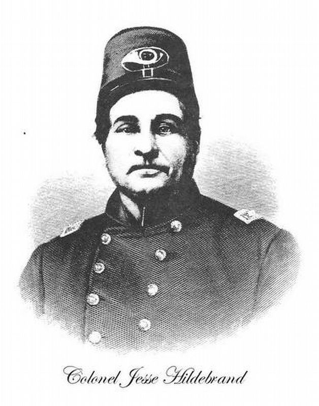 Colonel Jesse Hildebrand (1800-1863) image. Click for full size.
