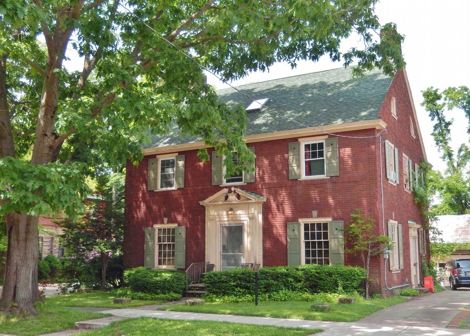 Leidblad House (<i>northeast elevation</i>) image. Click for full size.
