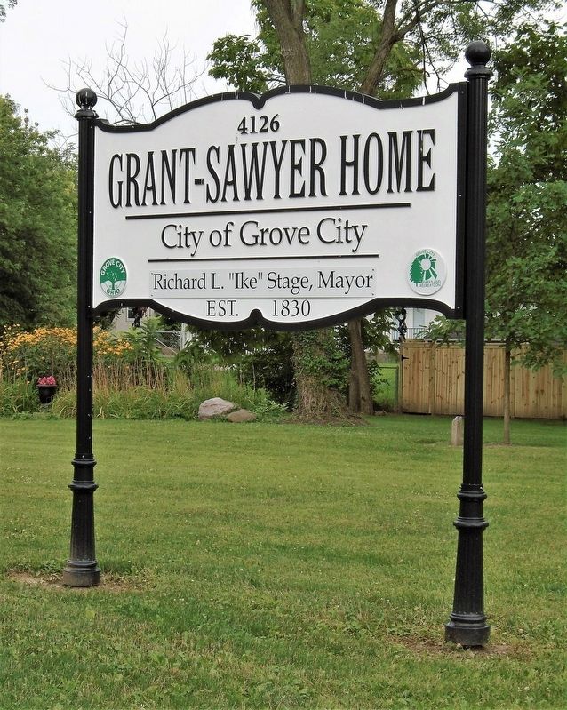 The Grant-Sawyer Home Sign image. Click for full size.