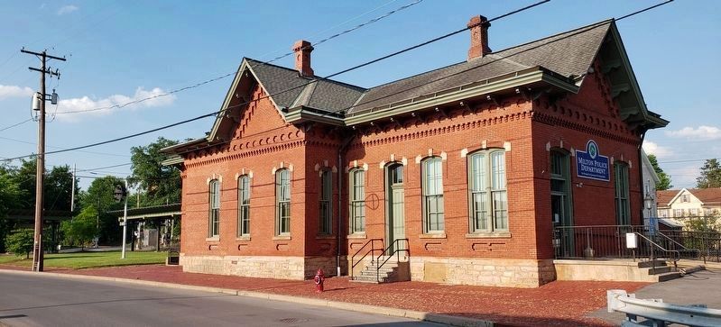 Pennsylvania Railroad Passenger Station. Click for full size. Pennsylvania Railroad Passenger Station image. Click for full size.