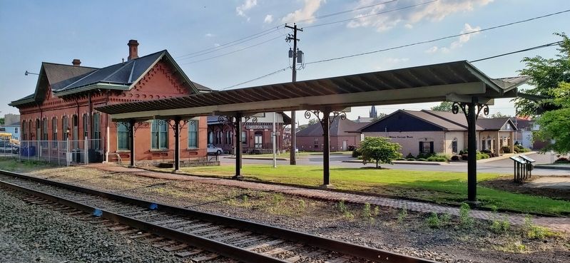 Pennsylvania Railroad Passenger Station image. Click for full size.