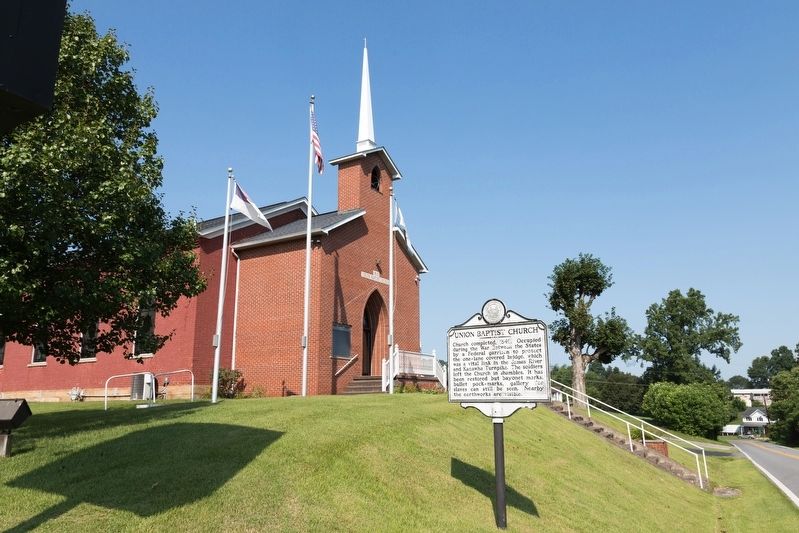 Union Baptist Church and Marker image, Touch for more information