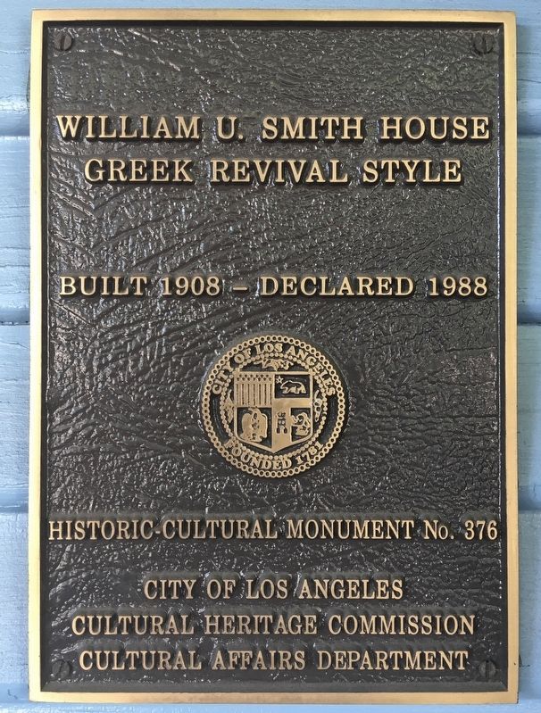 Smith House Marker image. Click for full size.