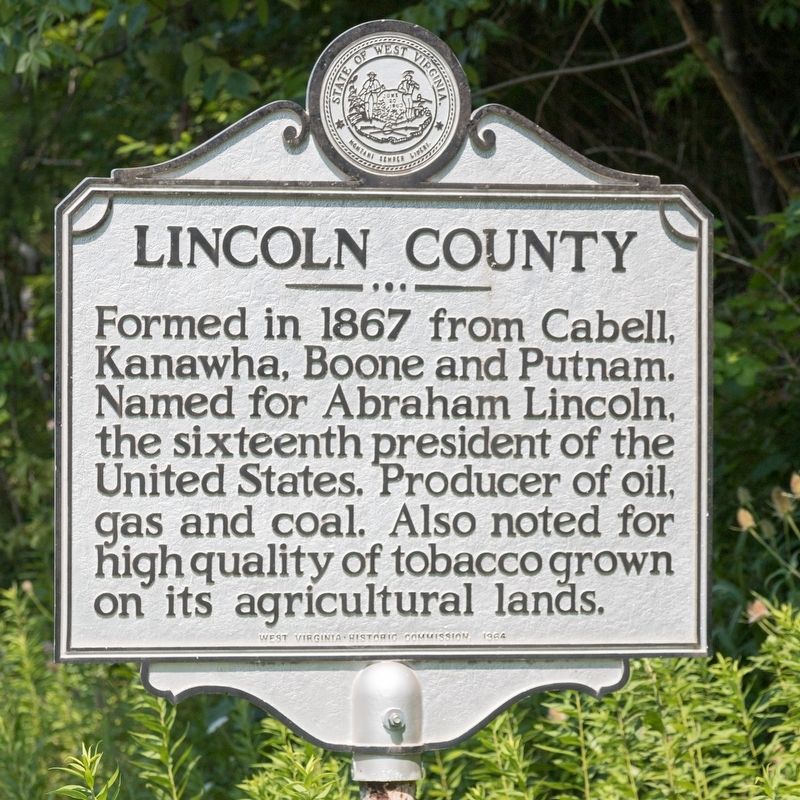Lincoln County side of marker image. Click for full size.
