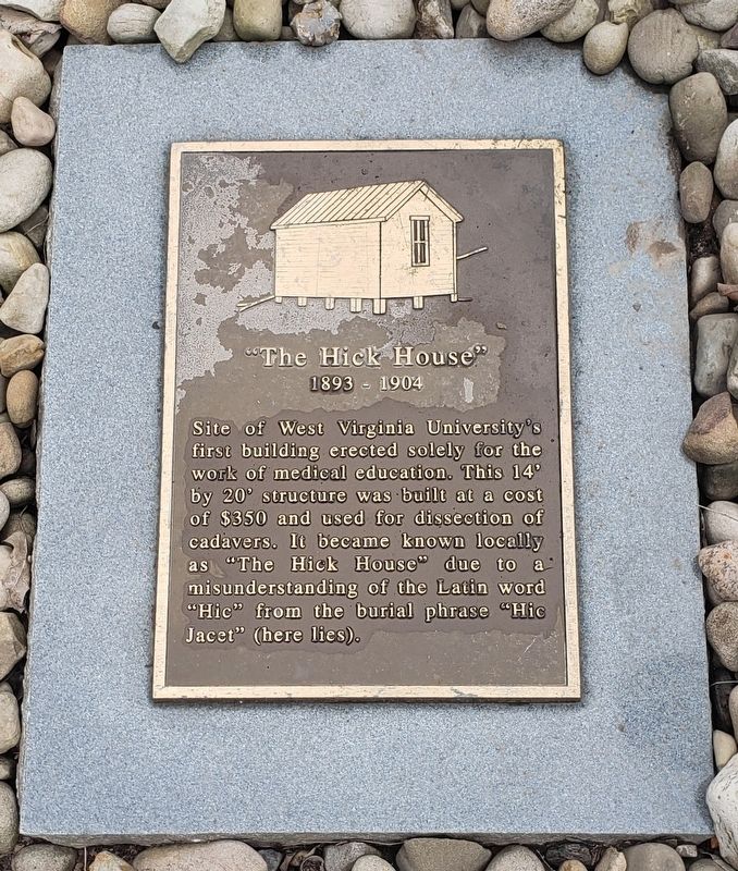 "The Hick House" Marker image. Click for full size.