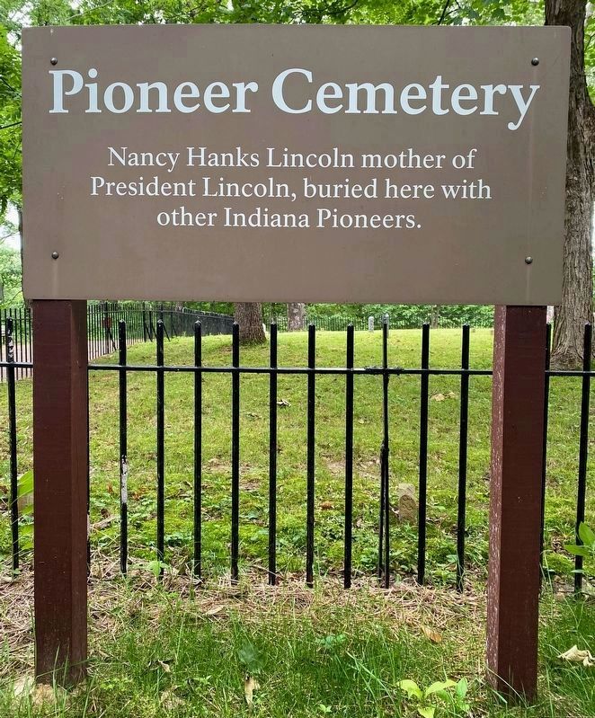 Pioneer Cemetery Marker image. Click for full size.