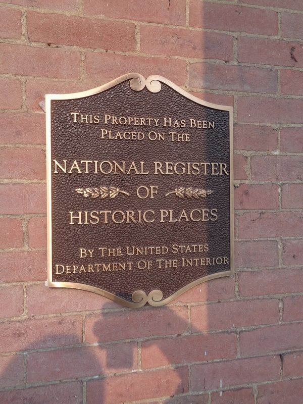 NRHP marker image. Click for full size.