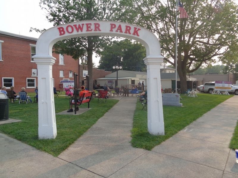 Bower Park / Bird Haven Marker image. Click for full size.