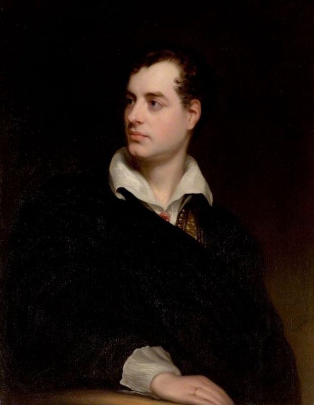 Lord Byron. Click for full size. Lord Byron image. Click for full size.