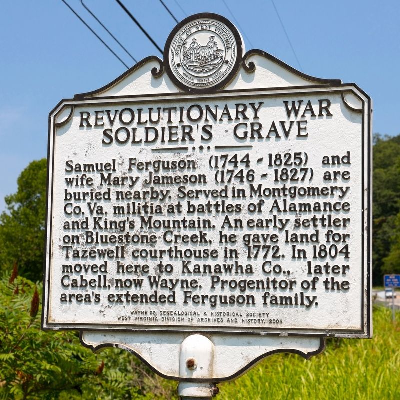 Revolutionary War Soldiers Grave Marker image. Click for full size.