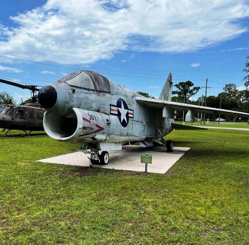 A-7 Corsair II and Marker image. Click for full size.