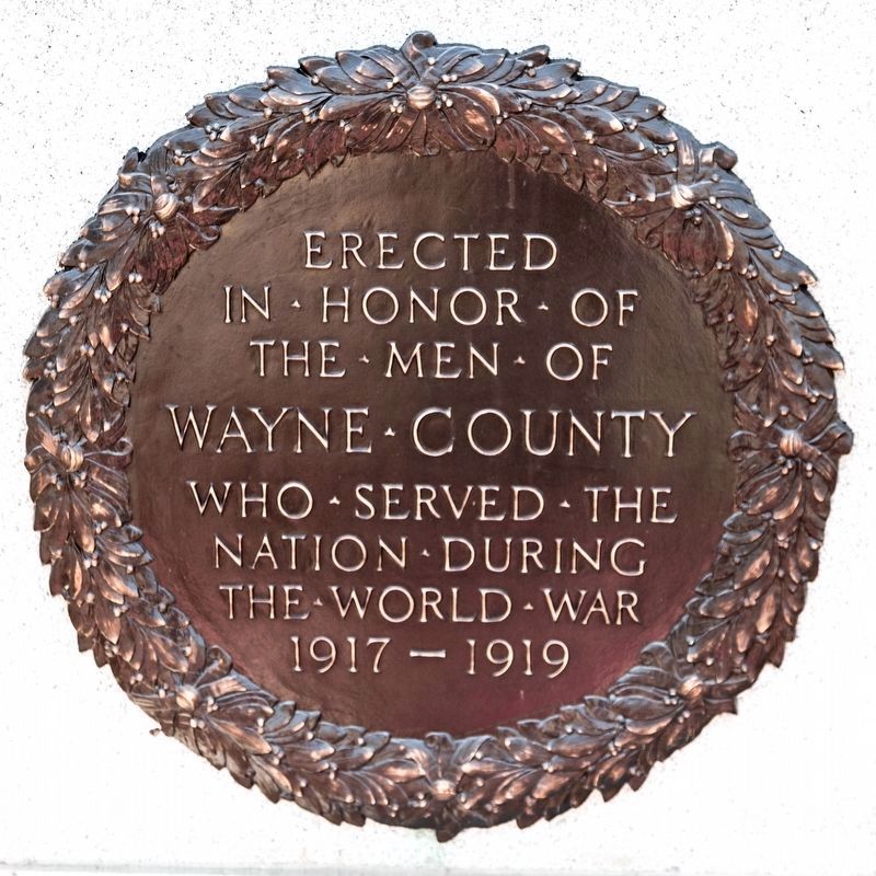 Wayne County World War Memorial image. Click for full size.