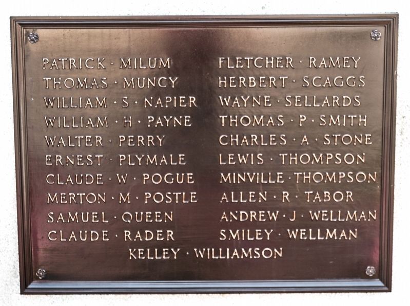 Second Tablet of Names image. Click for full size.