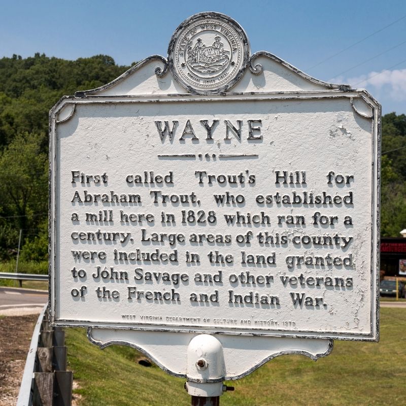 Wayne Marker. Click for full size. Wayne Marker image. Click for full size.