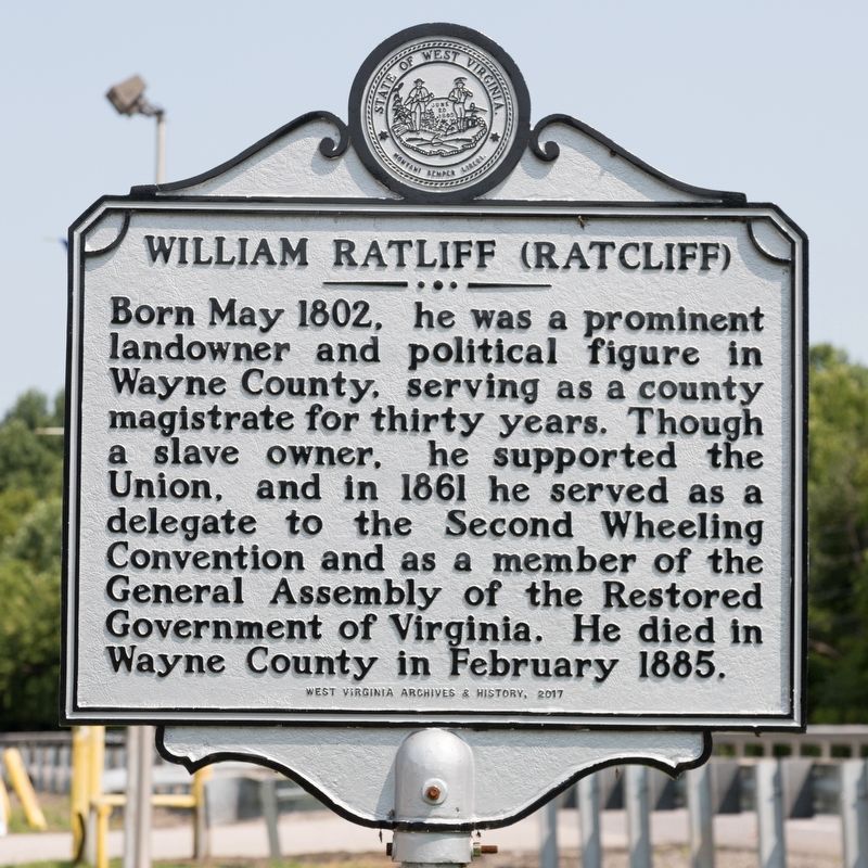 Polley Freedom Case / William Ratliff (Ratcliff) Marker image. Click for full size.
