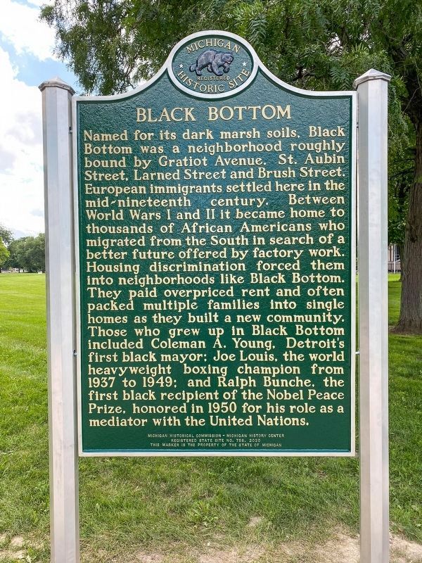 Black Bottom Marker. Click for full size. Black Bottom Marker image. Click for full size.