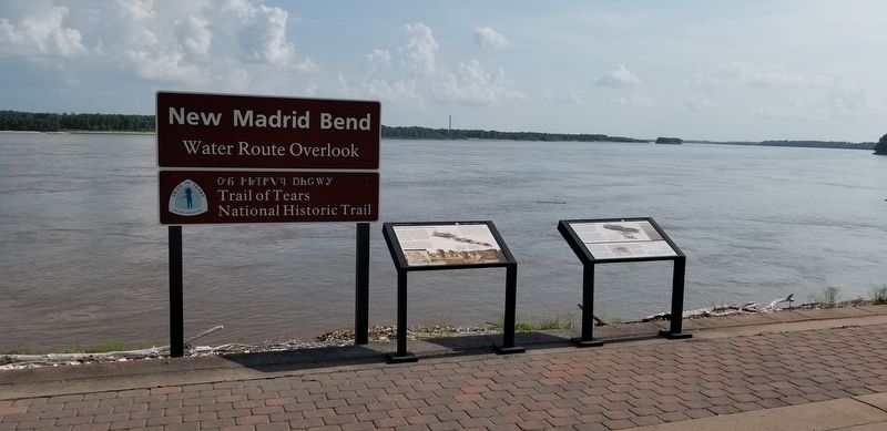 Water Route to Indian Territory Marker image. Click for full size.