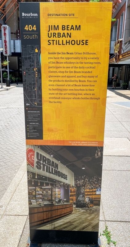 Jim Beam Urban Stillhouse Marker Reverse. Click for full size. Jim Beam Urban Stillhouse Marker Reverse image. Click for full size.