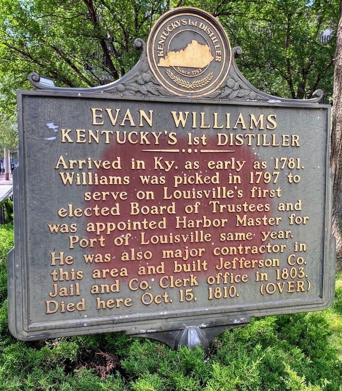 Evan Williams Marker image. Click for full size.