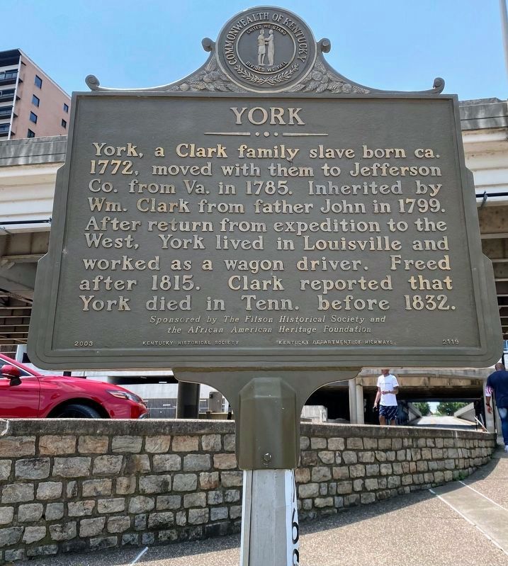 York side of the marker image. Click for full size.