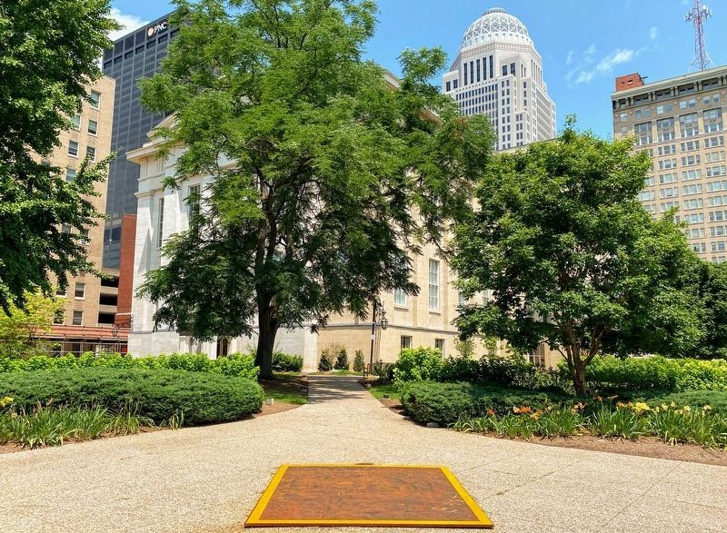 Site of the Louis XVI Marker. Click for full size. Site of the Louis XVI Marker image. Click for full size.