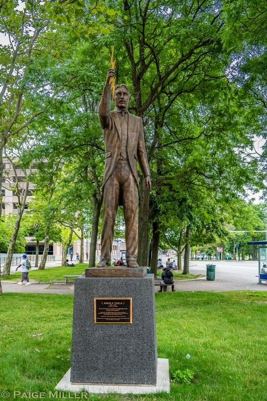 Nikola Tesla Marker. Click for full size. Nikola Tesla Marker image. Click for full size.