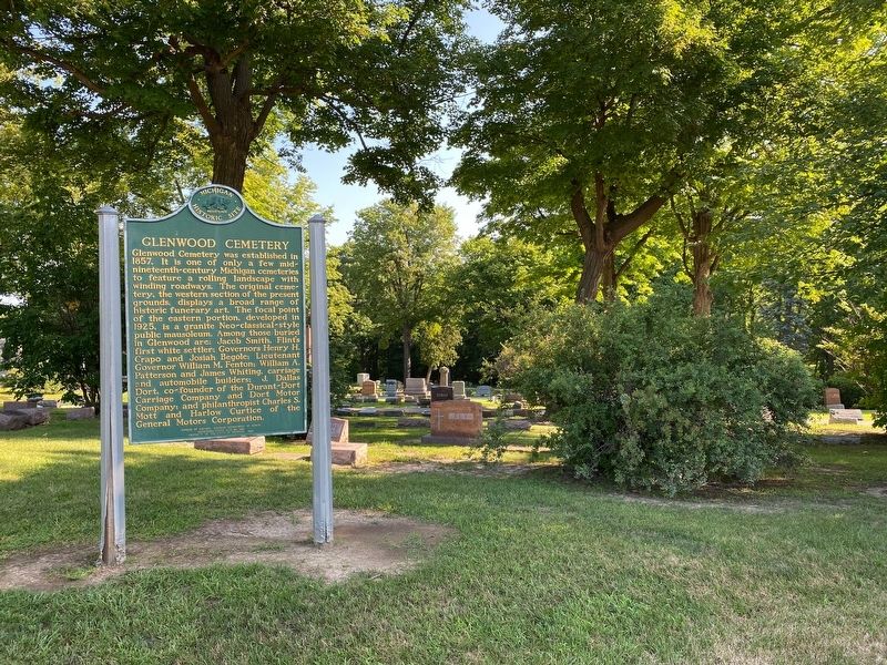 Glenwood Cemetery Marker image. Click for full size.