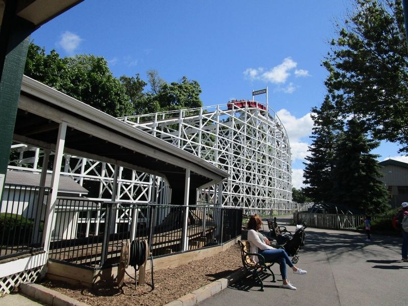 Jack Rabbit Lift Hill. Click for full size. Jack Rabbit Lift Hill image. Click for full size.