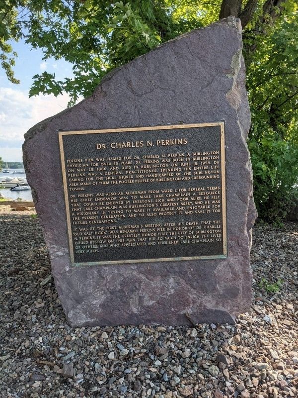 Dr. Charles N. Perkins Marker. Click for full size. Dr. Charles N. Perkins Marker image. Click for full size.
