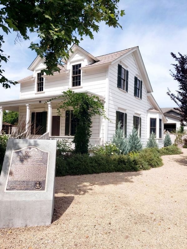 Francis J. Smith House and Marker. Click for full size. Francis J. Smith House and Marker image. Click for full size.