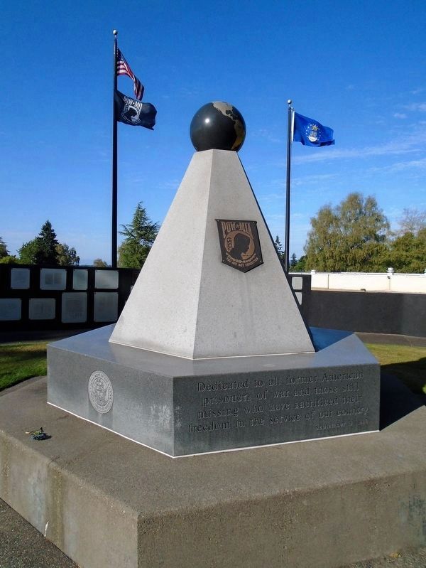 POW/MIA Memorial Plaza Monument image. Click for full size.