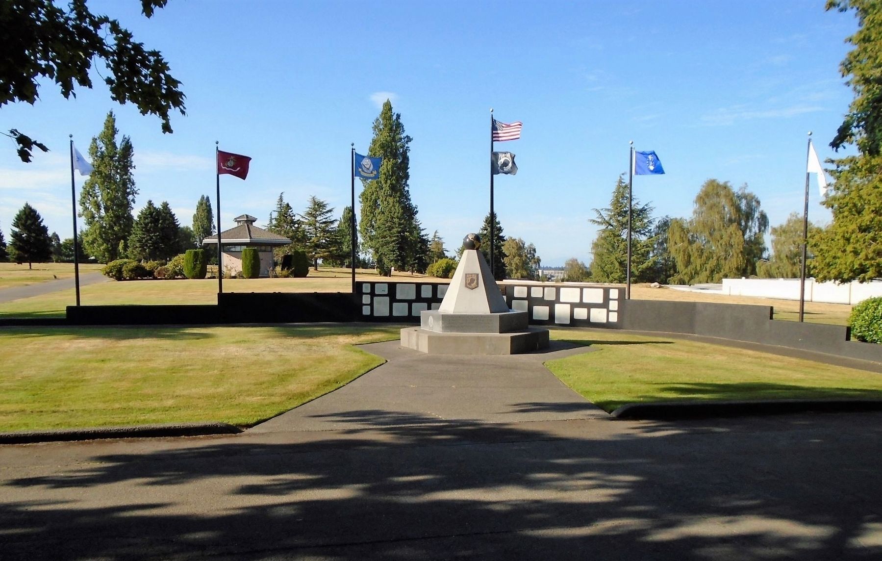 POW/MIA Memorial Plaza image. Click for full size.