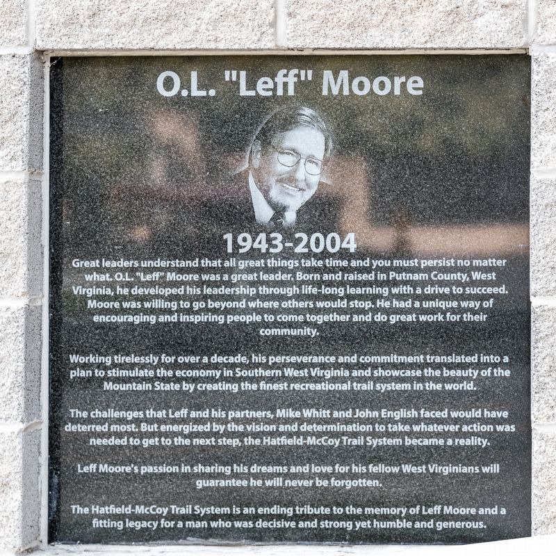 O.L. “Leff” Moore Tablet, Left Side. Click for full size. O.L. “Leff” Moore Tablet, Left Side image. Click for full size.