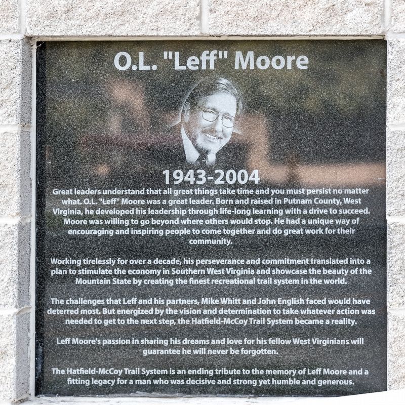 O.L. Leff Moore Tablet, Left Side image. Click for full size.