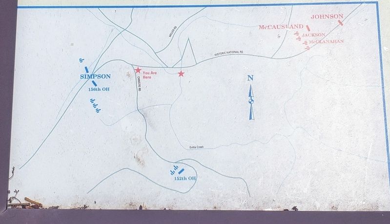 Closeup Of The Map On The Marker image. Click for full size.