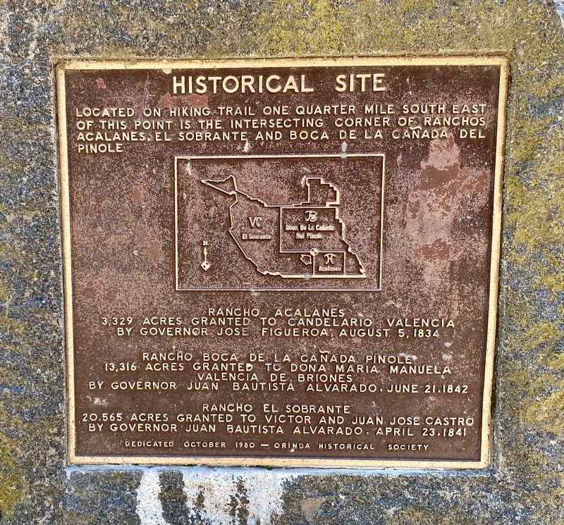 Tres Ranchos Historical Site Marker image. Click for full size.