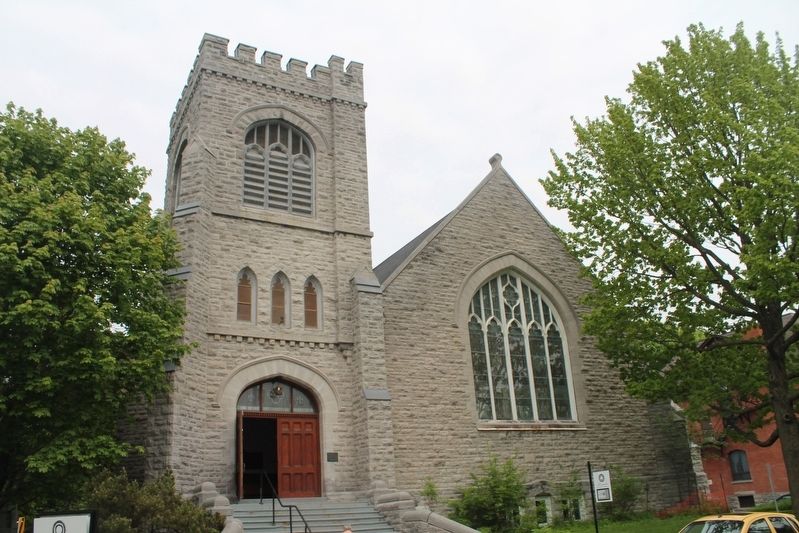 1900 All Saints' Anglican Church Marker. Click for full size. 1900 All Saints' Anglican Church Marker image. Click for full size.