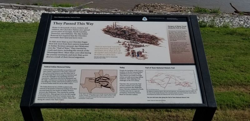 They Passed This Way Marker image. Click for full size.
